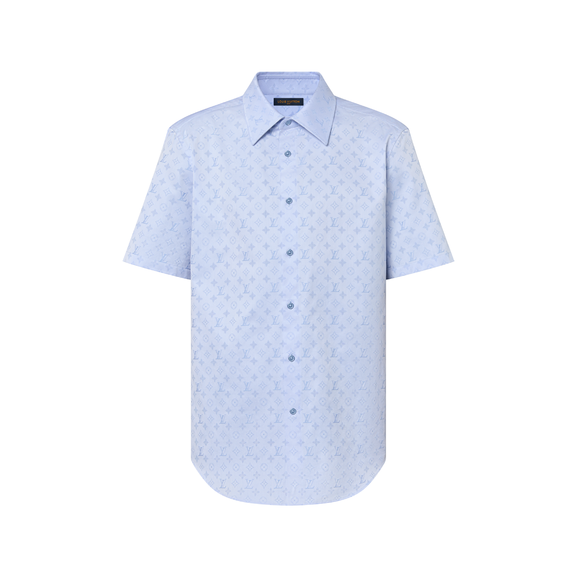 Monogram Short-Sleeved Shirt - Luxury Blue | LOUIS VUITTON